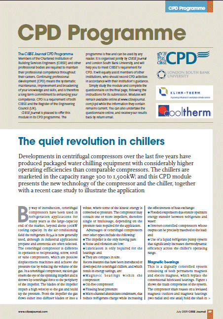CIBSE-The-quite-revolution-in-chillers-Liquid-Pressure-Amplification | HY-SAVE® Technologies