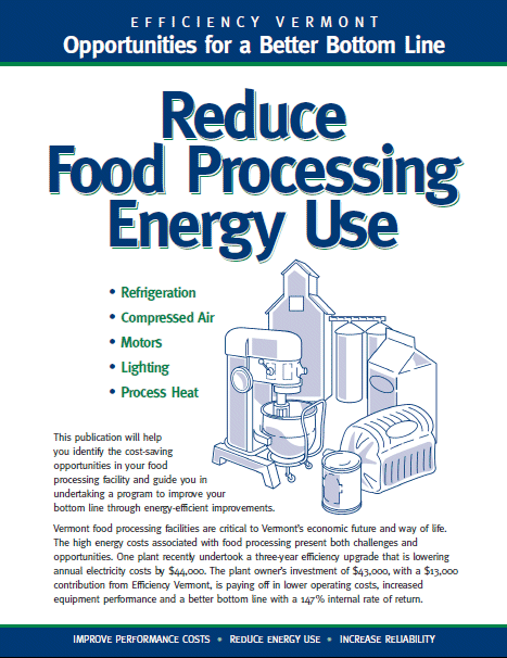 Efficiency-Vermont-Reduce-Food-Processing-Energy-Use-Liquid-Pressure-Amplification | HY-SAVE® Technologies