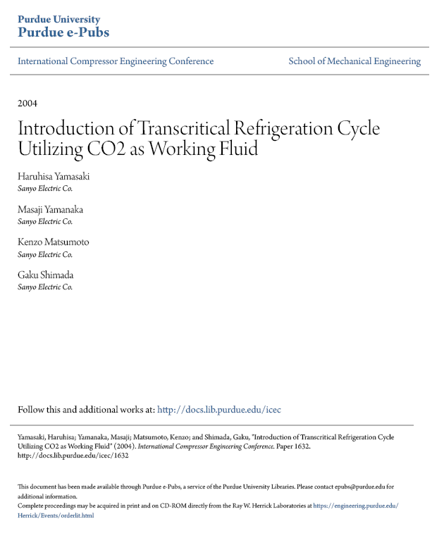 How does a co2 transcritical cycle work | HY-SAVE® Technologies