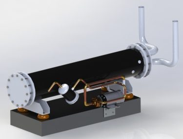 refrigeration-circuit-diagram-water-cooled-condenser-with-lpa-pump | HY-SAVE® Technologies