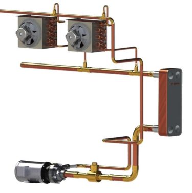 DXFC-Model-833-IND-2-to-15-GPMa | HY-SAVE® Technologies Refrigerant-to-refrigerant-heat-transfer